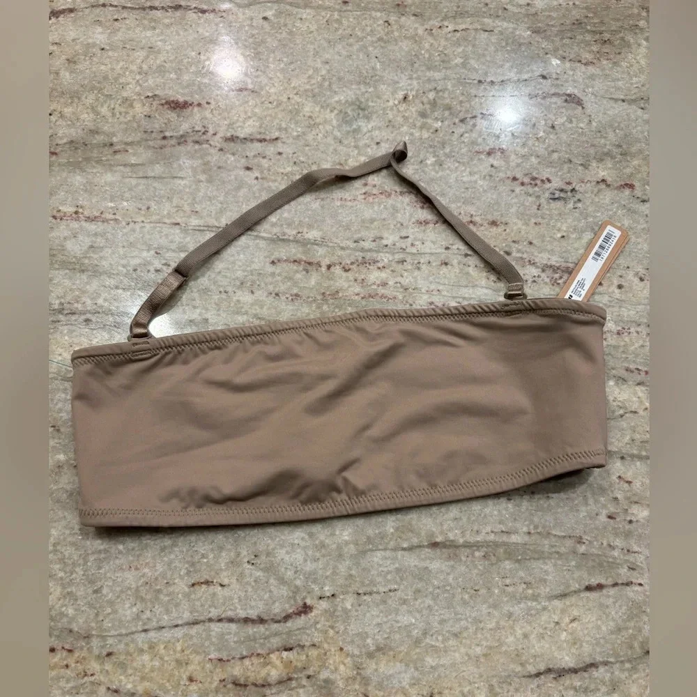 Skims Swim Signature Bandeau top  sz M